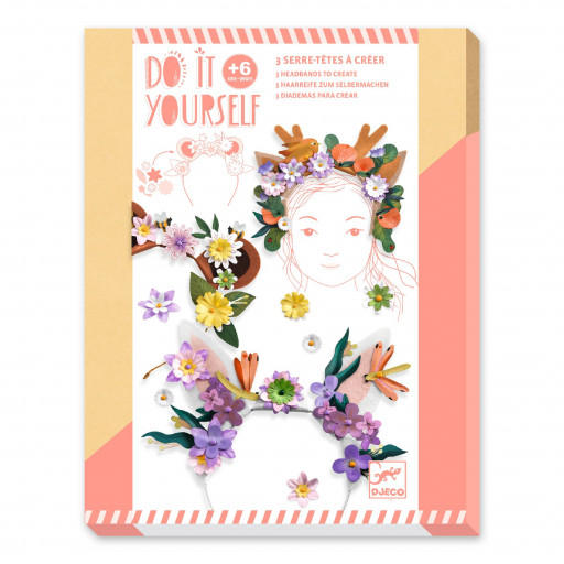 Набор для творчества. Ободки с цветами 