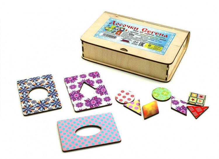 Досочки Сегена. Узор