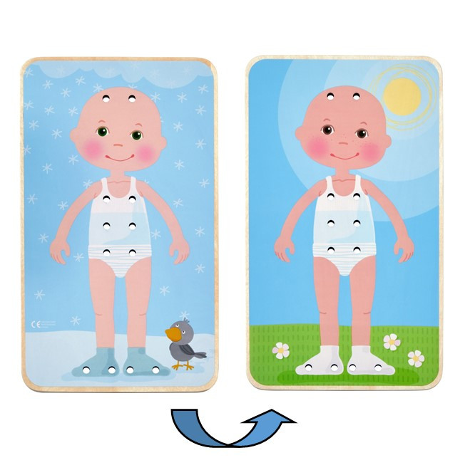 Игра-шнуровка HABA DRESS ME