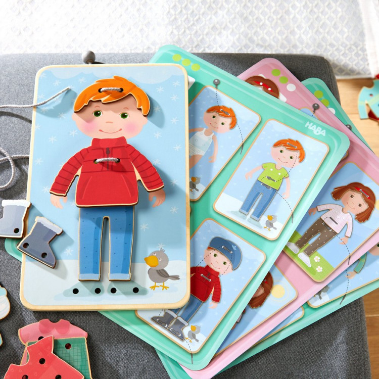 Игра-шнуровка HABA DRESS ME