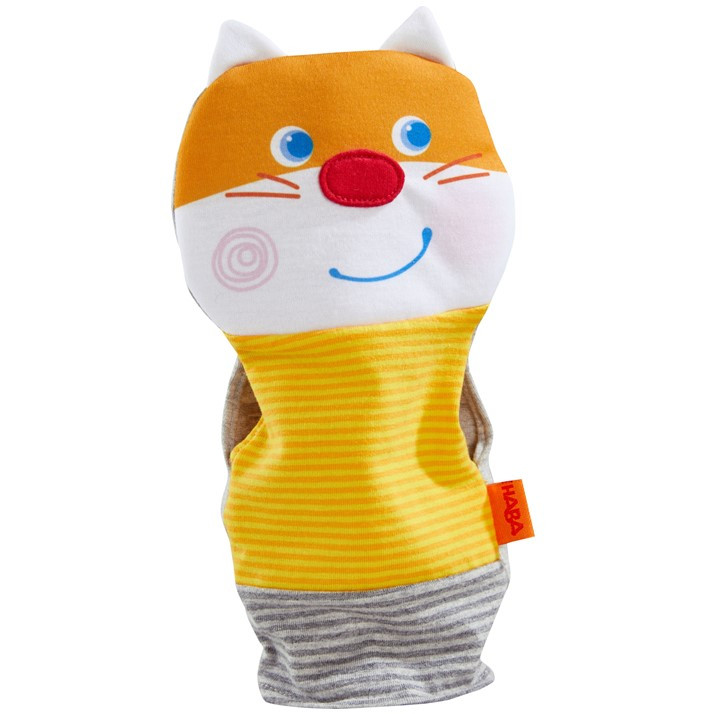 Мягкие игрушки: Рыжий котик на руку