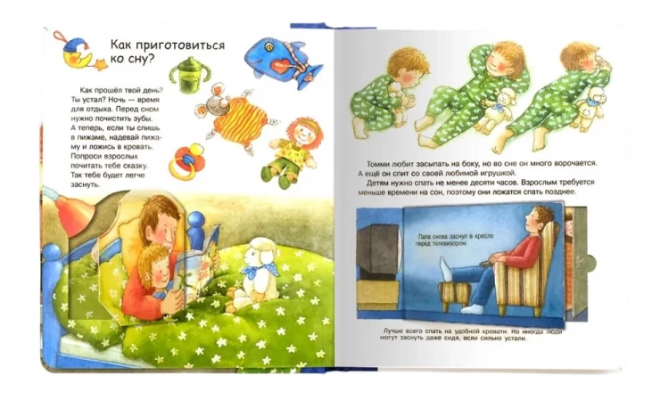 Что? Почему? Зачем?  Малышу. Когда приходит ночь (с волшебными окошками)