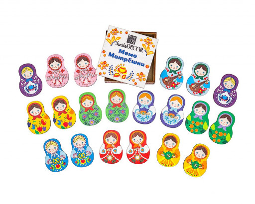Мемо &quot;Матрешки&quot;