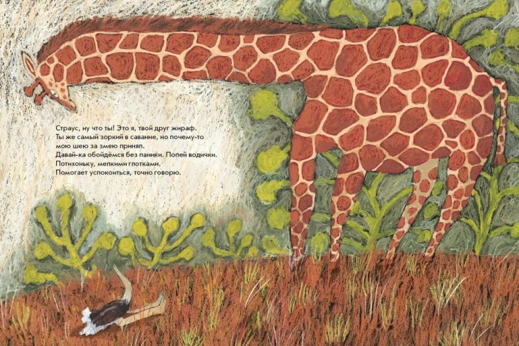 Димитрова Даша, Дергачева Ольга. Страус, без паники!