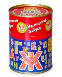 Где ёж? Магнитная азбука с русскими буквами