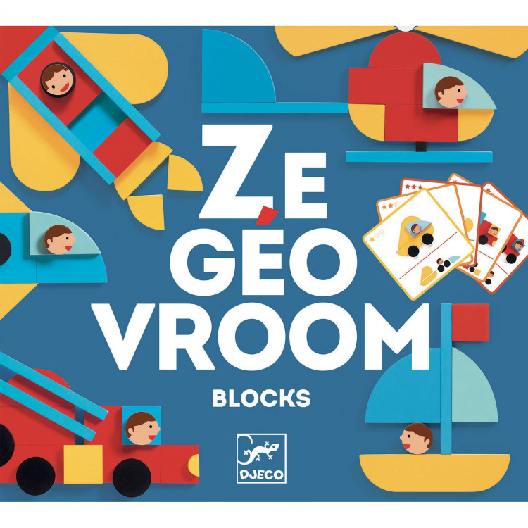 Развивающая игра Ze Geo Vroum