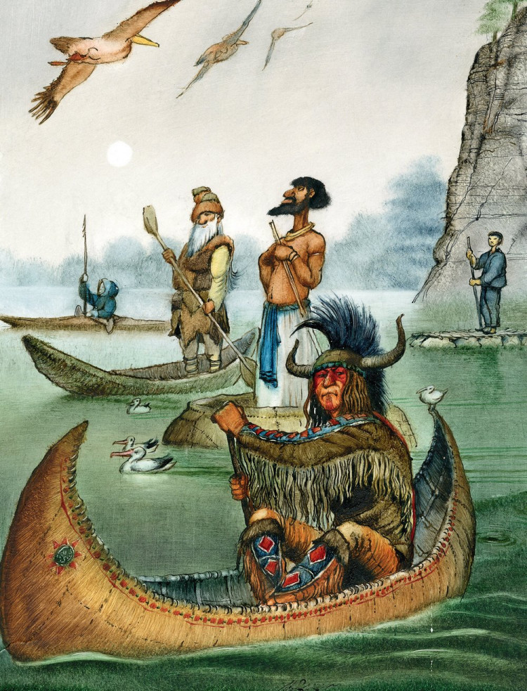 Усачев Андрей. Сказочная история мореплавания (илл. И. Олейников)