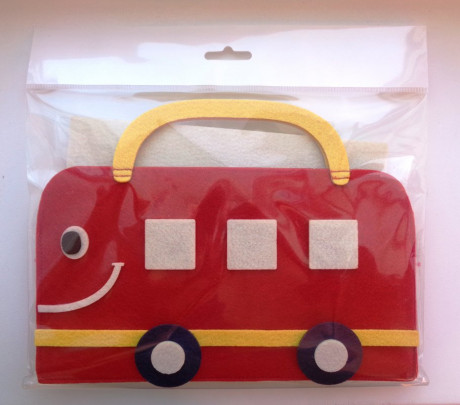 Автобус. Игра из фетра