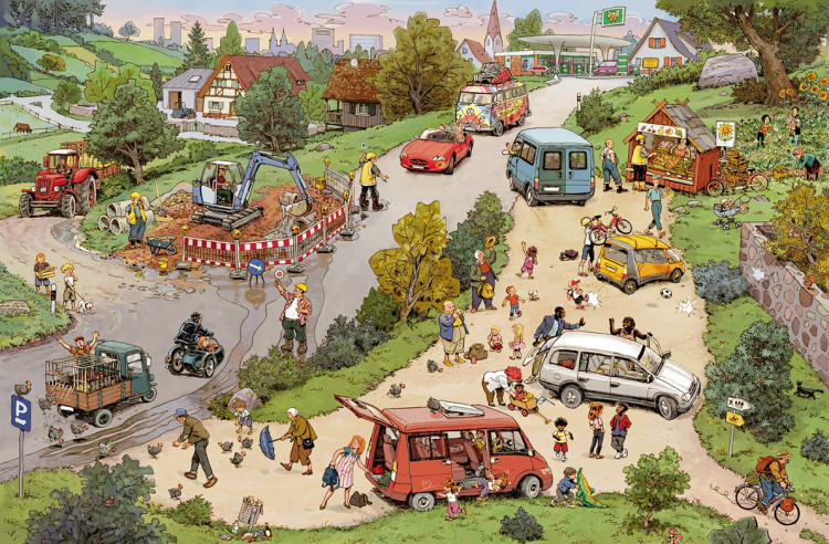 Гёбель Доро, Кнорр Петер. За городом