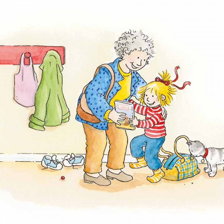 Шнайдер Лиана. Конни читает