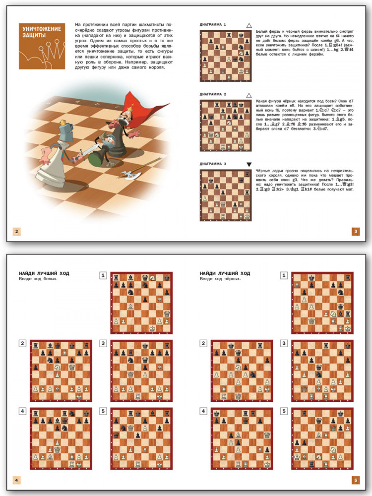 Барский Леонид. Шахматная школа. Третий год обучения. Учебник