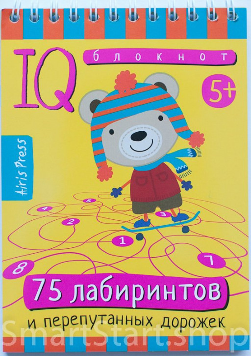Умный блокнот. 75 лабиринтов