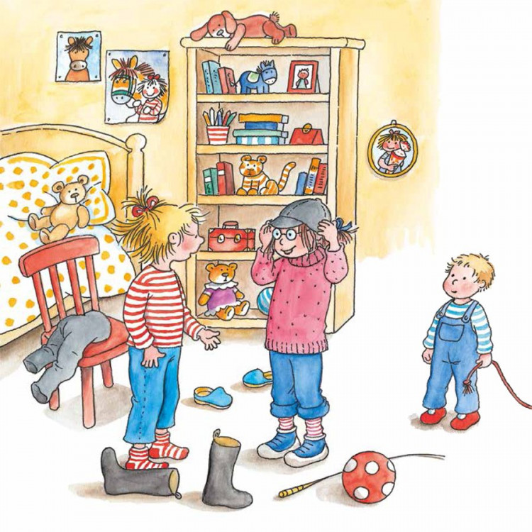 Шнайдер Лиана. Конни занимается верховой ездой