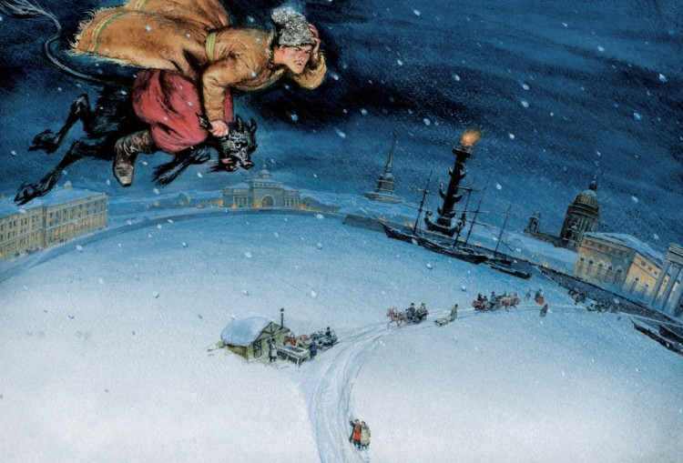 Гоголь Николай. Вечера на хуторе близ Диканьки (илл. О. Коминарец)