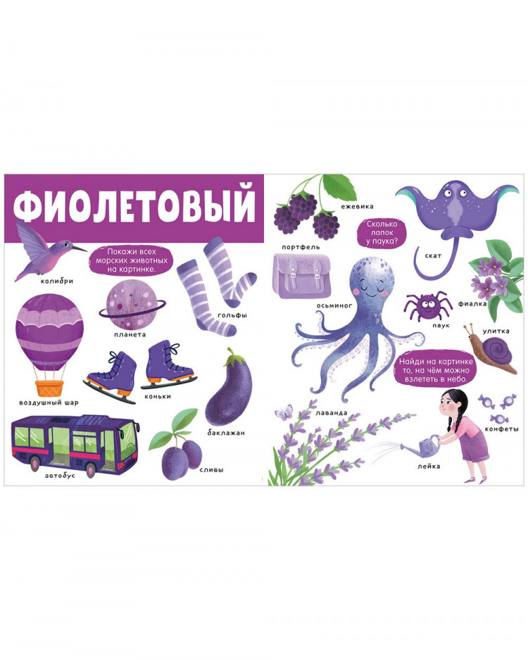 Найди и покажи. Большая книга. Цвета