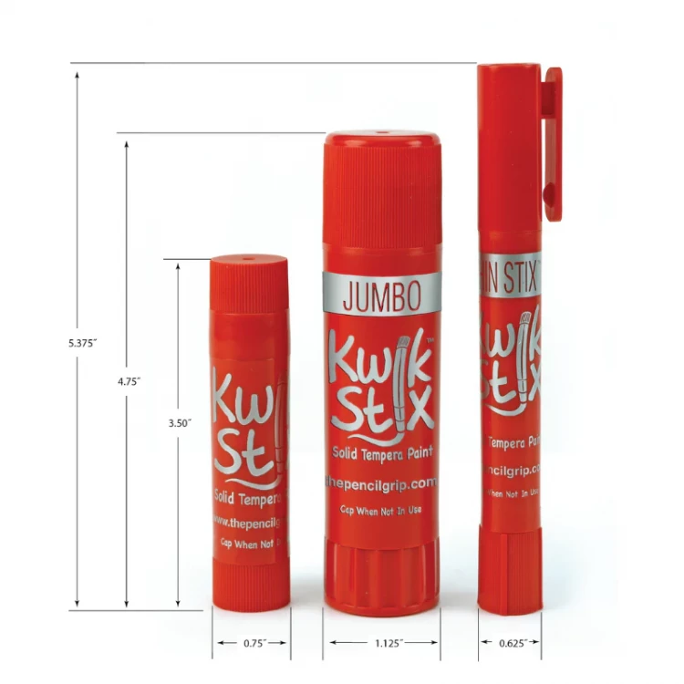 Набор красок. Kwik Stix Tempera Paint Holiday Set. 12 цветов, новогодние