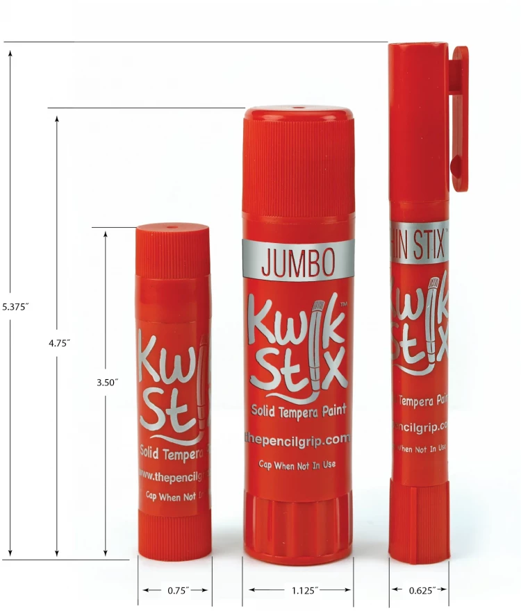 Набор красок. Kwik Stix Tempera Paint. 12 цветов, тонкие