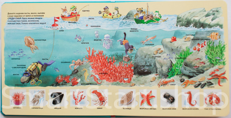 Вульф Тони. На море. 100 окошек для малышей