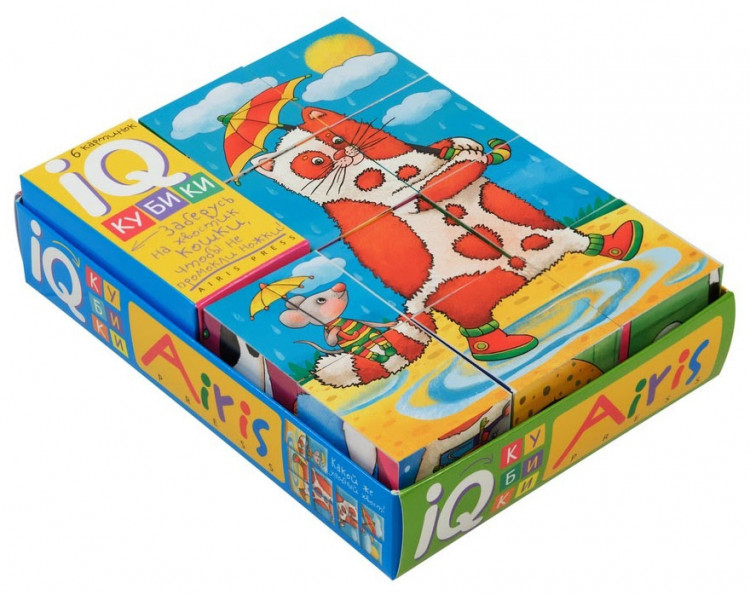 Умные кубики. Весёлые котики