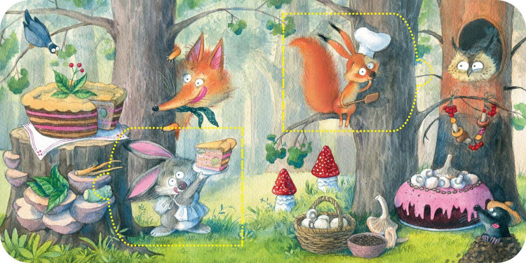 Степанова Елена. Кто испёк пирог? Загадки с окошками