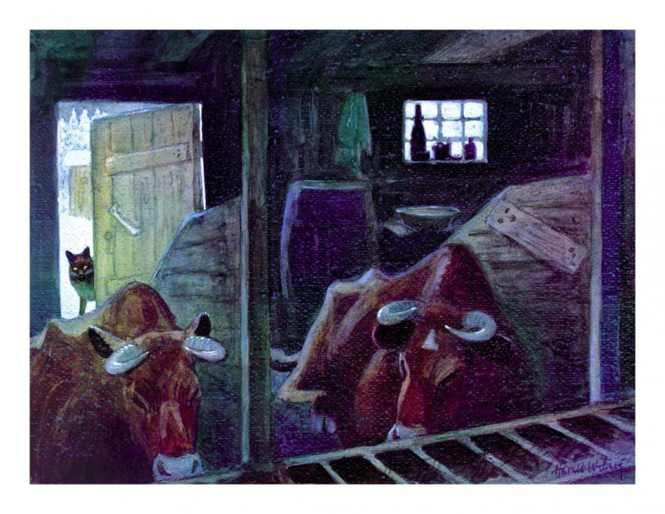 Линдгрен Астрид. Томтен и лис (илл. Х. Виберг)