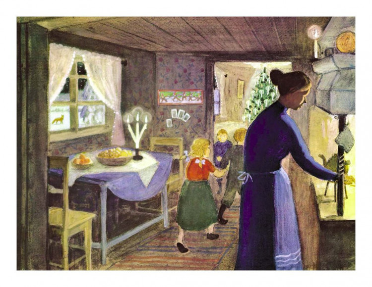 Линдгрен Астрид. Томтен и лис (илл. Х. Виберг)