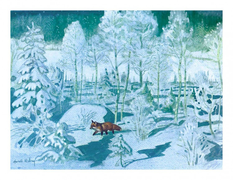 Линдгрен Астрид. Томтен и лис (илл. Х. Виберг)