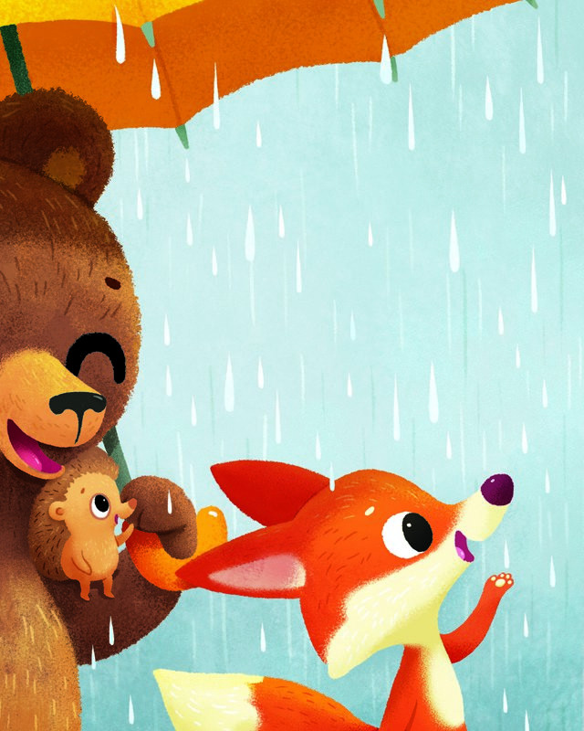 Зартайская Ирина. Друзья медвежонка