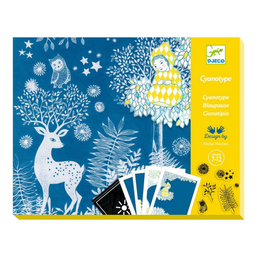 Набор для цианотипии. При свете луны (By the light of the moon)