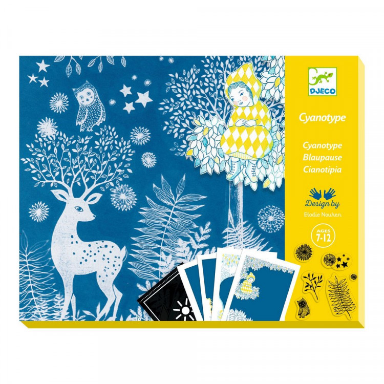 Набор для цианотипии. При свете луны (By the light of the moon)