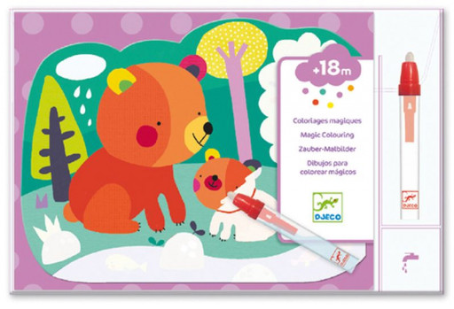 Водные раскраски. В лесу (Hidden in the woods)