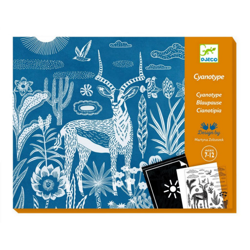 Набор для цианотипии. Ночная саванна (Night-time in the Savannah)