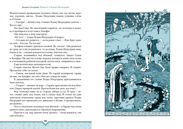 Соловьев Леонид. Повесть о Ходже Насреддине (илл. А. Иткин)