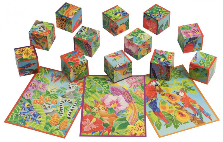 Умные кубики. Кто живёт в джунглях?