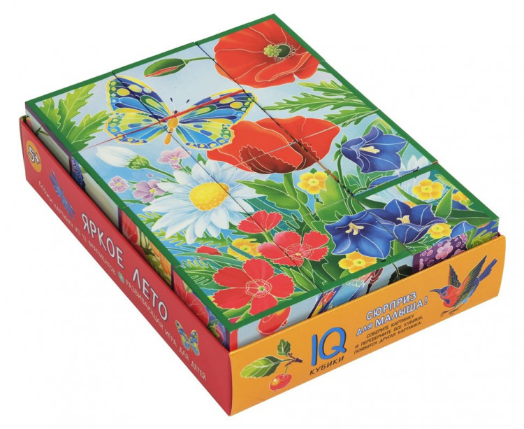 Умные кубики. Яркое лето