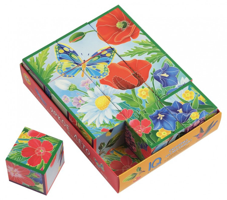 Умные кубики. Яркое лето