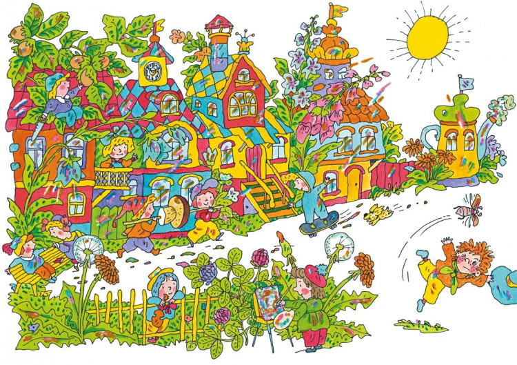 Носов Николай. Приключения Незнайки и его друзей (илл. В. Дмитрюк)