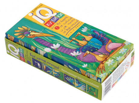 Умные кубики. Вот какие птички!