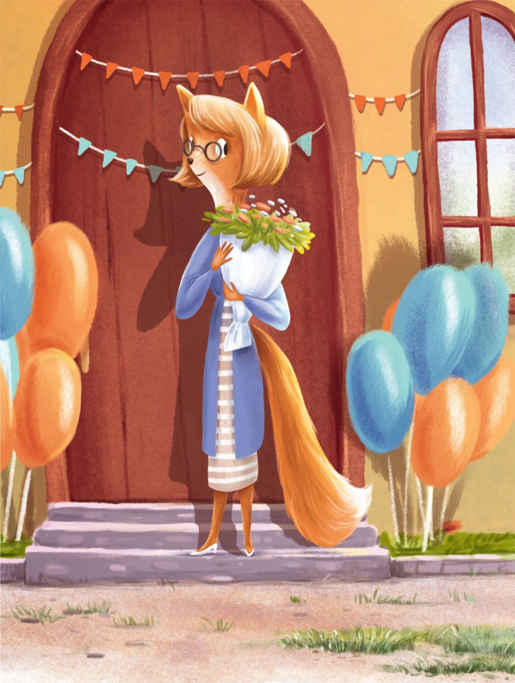 Зартайская Ирина. Енотик идет в школу