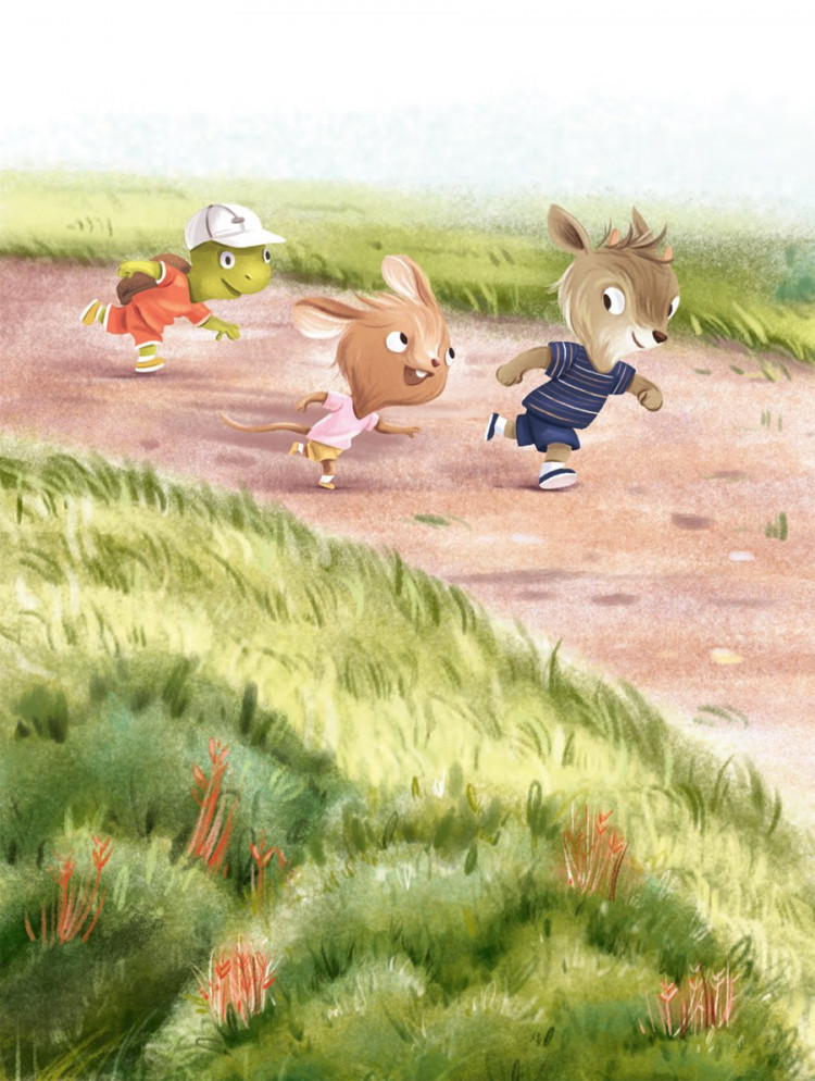 Зартайская Ирина. Енотик идет в школу