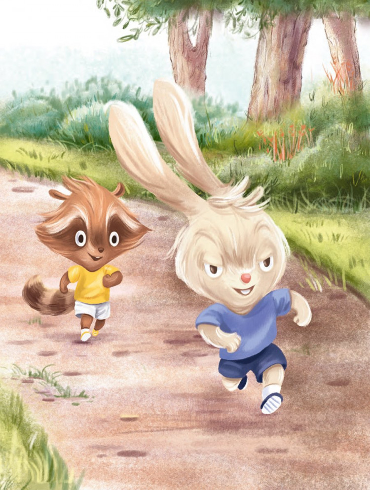 Зартайская Ирина. Енотик идет в школу