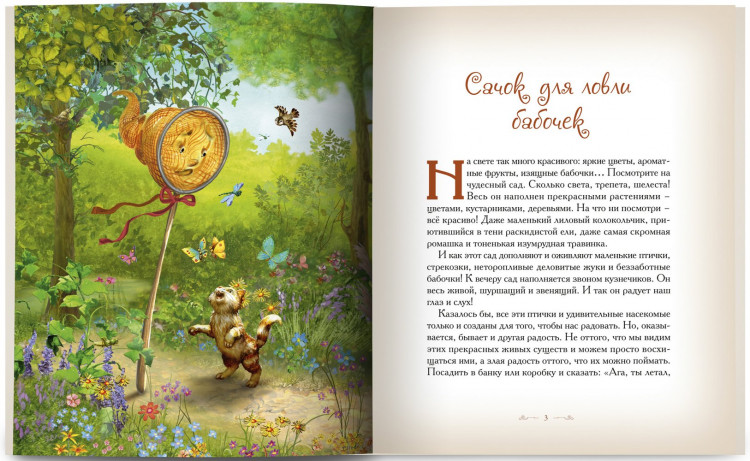 Велена Елена. Сачок для ловли бабочек