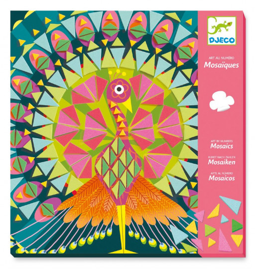 Мозаика. Павлин и сова