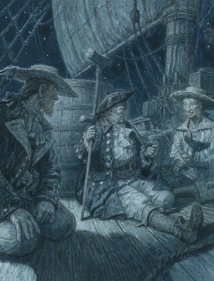 Стивенсон Роберт. Остров Сокровищ (илл. А. Ломаев)