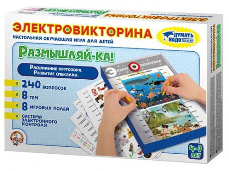 Электровикторина «Размышляй-ка»