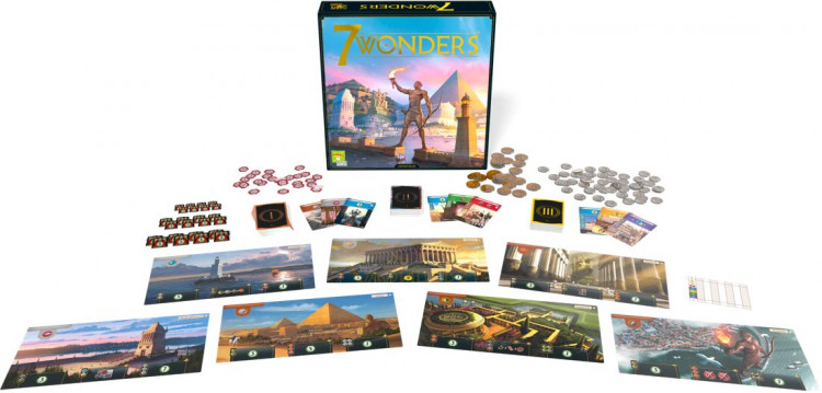 7 Чудес (7 Wonders) 2е издание. Английская версия