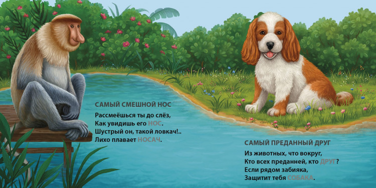 Сосновский Евгений. Самые-самые животные. Загадки - рифмы