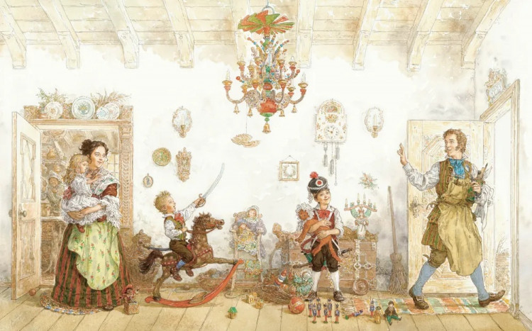 Андерсен Ганс Христиан. Стойкий оловянный солдатик (илл. А. Ломаев)